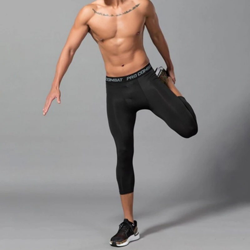 남성 러닝 레깅스 퀵 드라이 짐 스포츠 타이츠 남성용  - Crossfit Victory 리뷰 및 가격