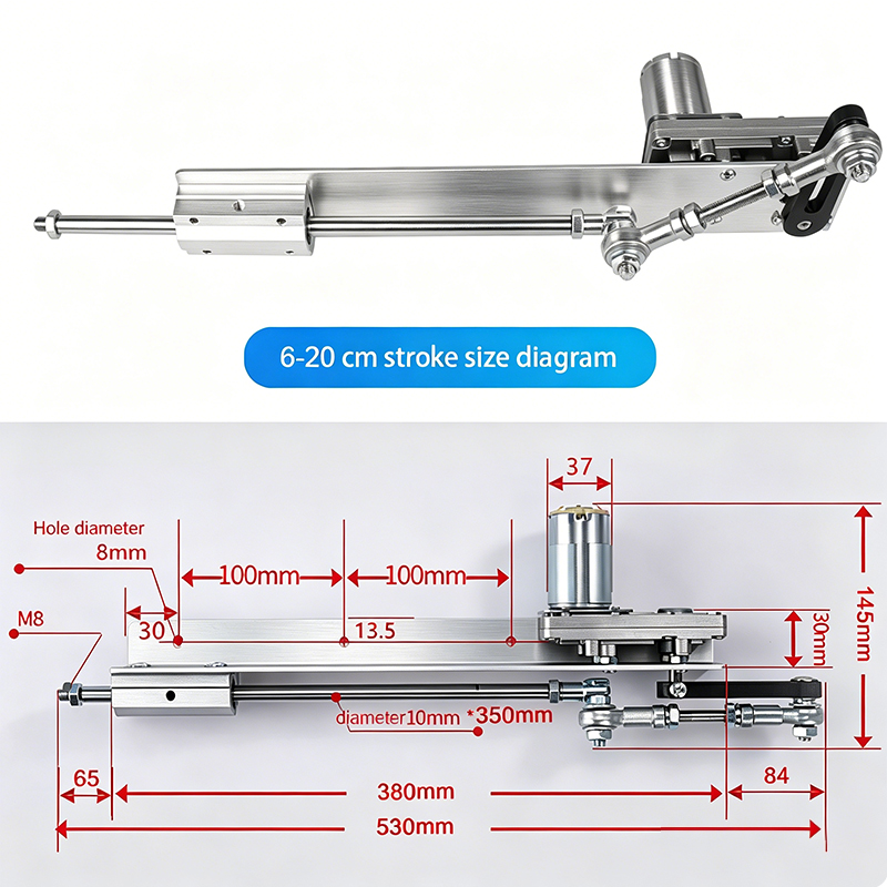 60mm-200mm 스트로크 조절 가능 DC 24V 강 - Crossfit Machine 리뷰 및 가격